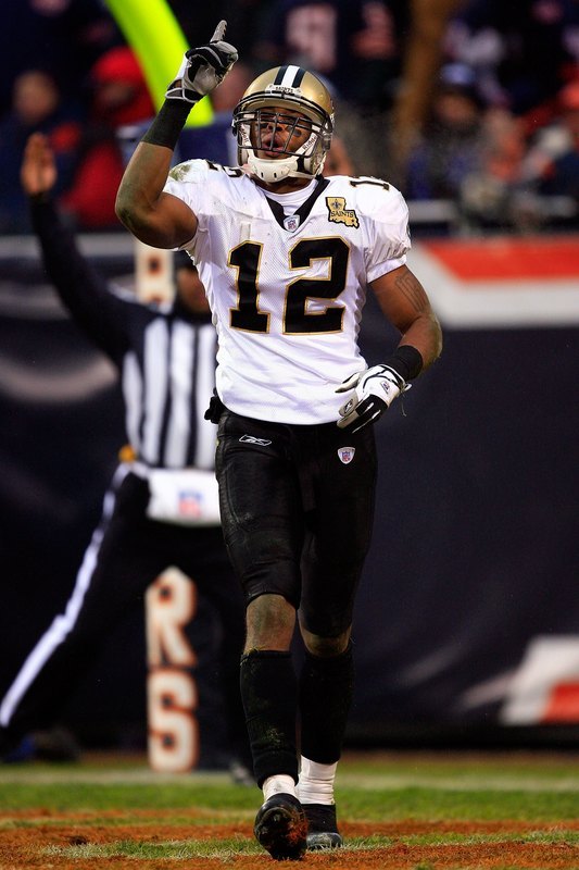 Marques Colston Top flight WR? I think not...