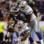 The Eagles Fell short againt the Cowboys on monday night losing 41-37