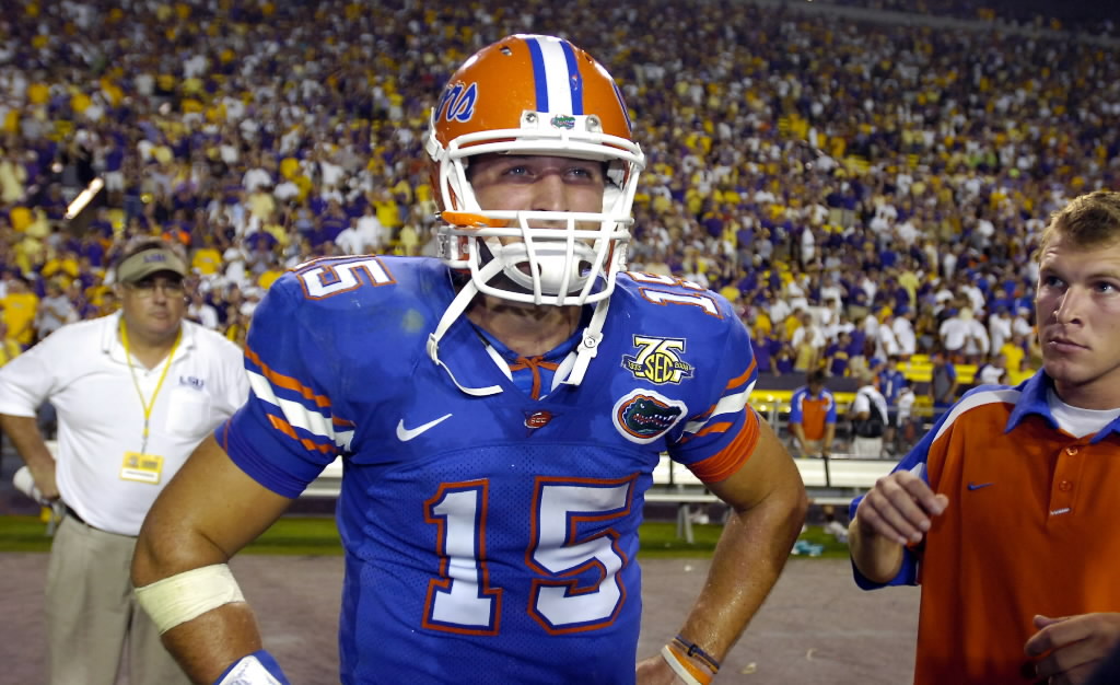 Tim Tebow Two Time Natinal Champion 