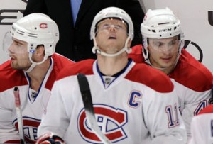 Saku Koivu searching for the answer to the Canadiens' recent struggles