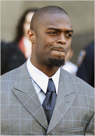Plaxico Burress at his March 31 trial